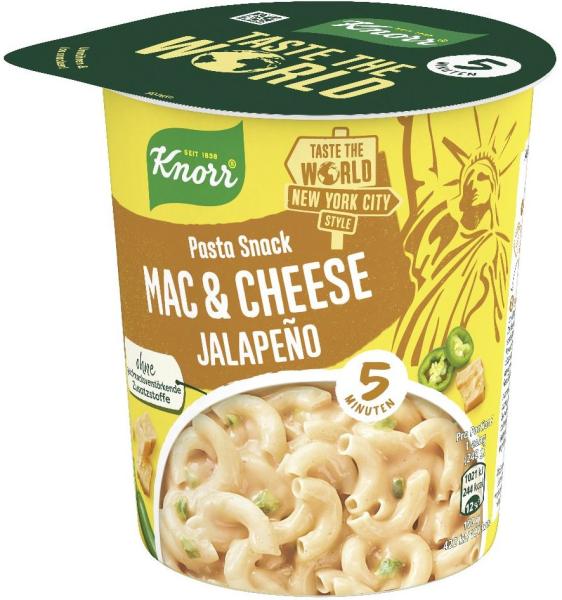 Knorr - Pasta Snack Mac & Cheese Jalapeno 62g